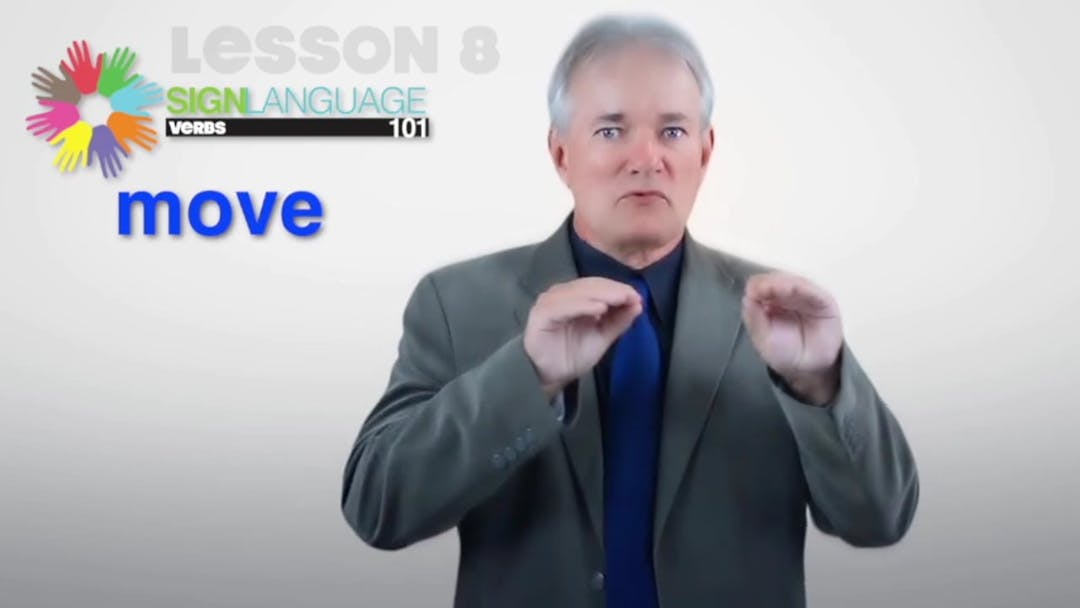 Free ASL class about verbs