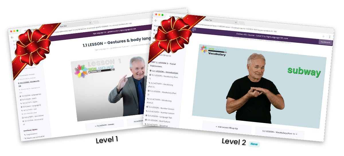 ASL Complete Online Gift Course