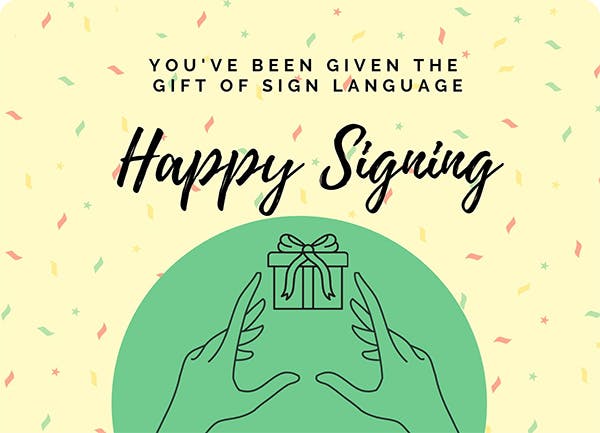 Sign Language Gift Course