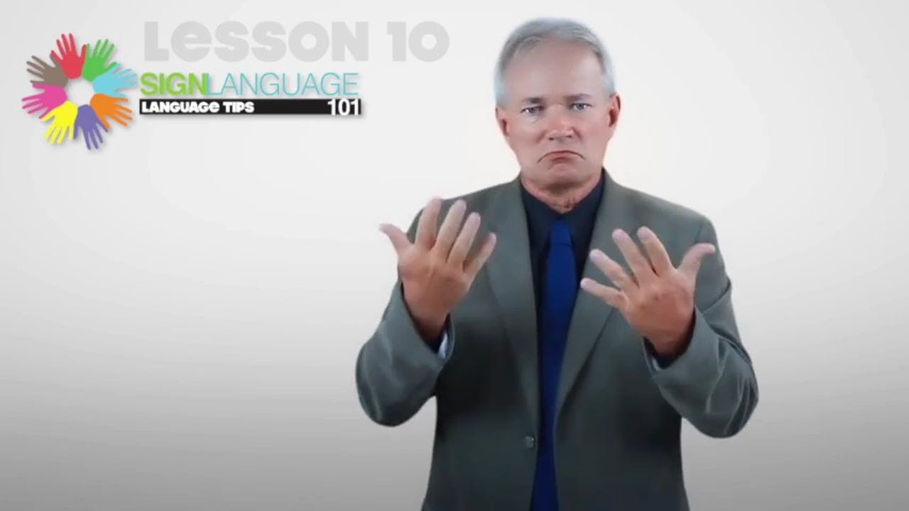 Learn about signing speed with our free sign language video lesson taught by a Deaf ASL expert.