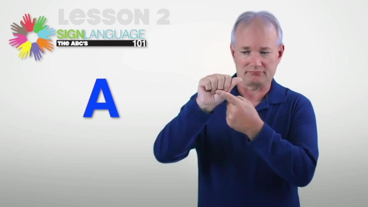 Learn about the ABCs in ASL our free sign language video lesson taught by a Deaf ASL expert.
