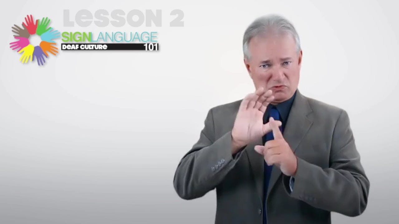 Learn about what is Deaf culture with our free sign language video lesson taught by a Deaf ASL expert.