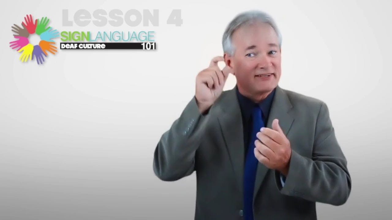 Learn about hearing aids with our free sign language video lesson taught by a Deaf ASL expert.