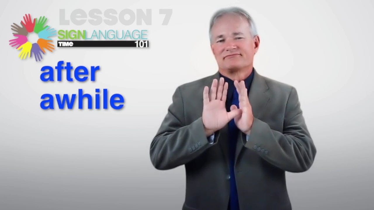 Learn about time in ASL with our free sign language video lesson taught by a Deaf ASL expert.