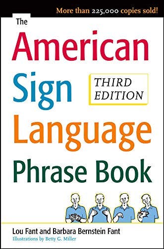 American Sign Language Phrasebook bookcover
