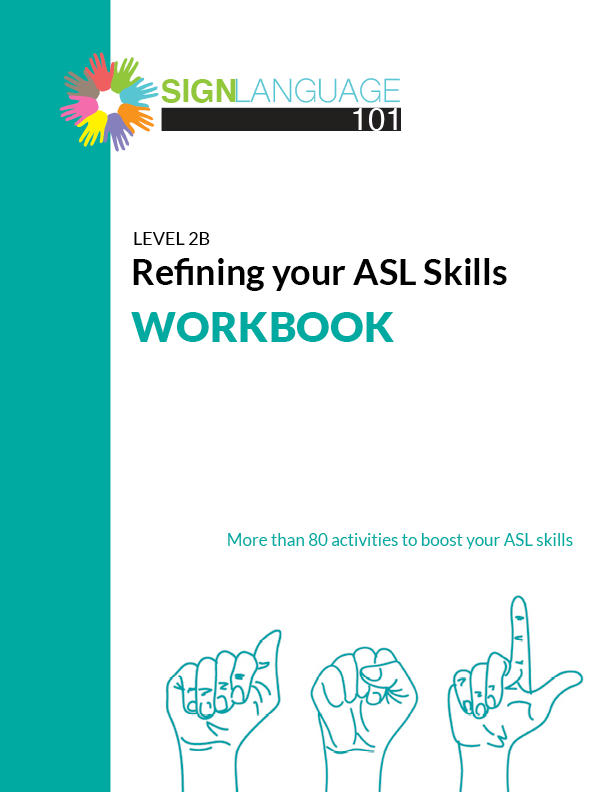 Cover of Refining your ASL Skills Course Workbook