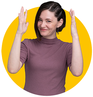 learn sign language online from Sandra Mae Frank