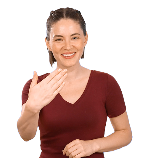 Sandra Mae Frank teaches kids sign language